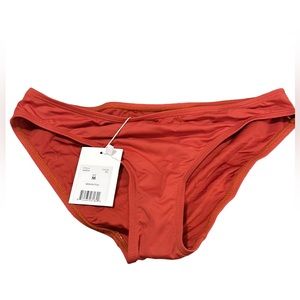 Andie Women's Swim Bikini Bottom - Rust